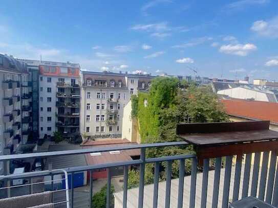 Glockenbachviertel nähe Isar: Apartment mit Südwestbalkon