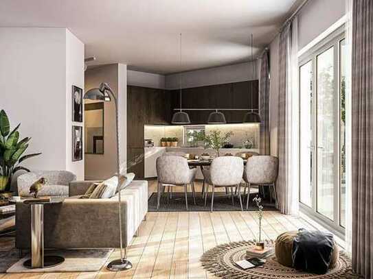 Perfekt gelungene 3-Zimmer-Wohnung mit ~33m² Balkon direkt am Riedbergpark