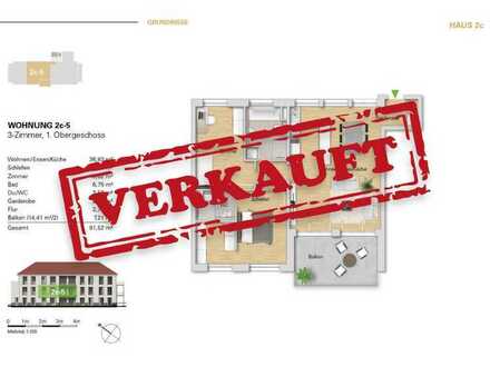 ***Neubau 3 Zi.-Wohnung im 1.OG, WE 2c-5 als Erstbezug mit Balkon***