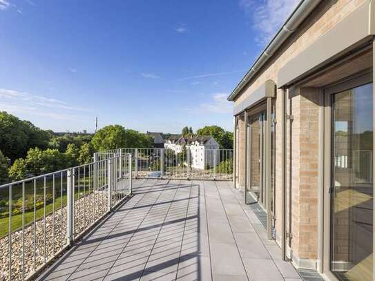 Wohnen mit traumhaften Ausblick - Gehobene Seniorenwohnung mit Dachterrasse am Stauderkreisel