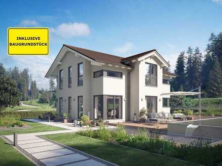 ### Frankfurt-Hausen / individuell planbarer Neubau (m. FESTPREIS, WÄRMEPUMPE, opt. FÖRDERUNG) m. KG