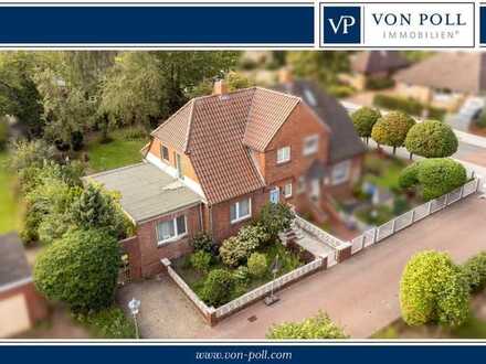 Charmante Doppelhaushälfte mit attraktiver Gartenanlage im bevorzugten Herrentor
