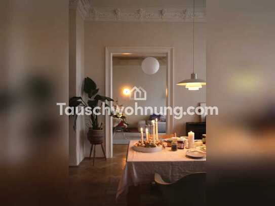 Tauschwohnung: Biete 5 Zimmer gegen 3-4, Altbau am Kanal
