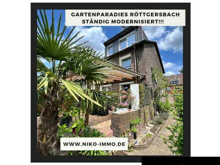 Röttgersbach ständig modernisiertes Haus, guter Energiewert! Großer Garten, Garage und Stellplatz