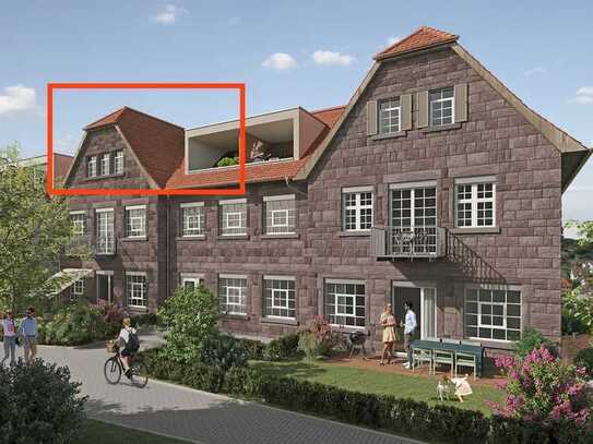 Neubau: 2-Zimmer-Wohnung mit Loggia und EBK in Maulbronn