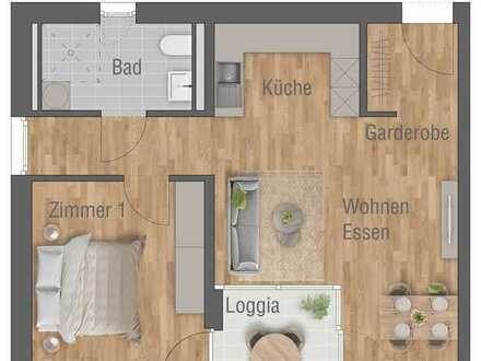 Schöne 2-Zimmer-Wohnung zum Verlieben