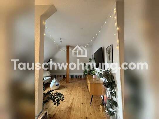 Tauschwohnung: 3,5-Zimmer-Maisonette mit Dachterrasse in Düs