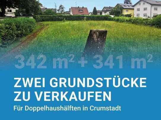 Attraktive Baugrundstücke für Doppelhaushälften im Bieterverfahren in Riedstadt-Crumstadt