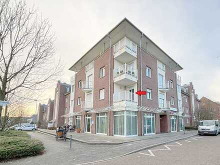 Helle 2-Zi.-Wohnung mit Aufzug, Fußbodenhzg., Balkon und Dusch- und Wannenbad in Neuss-Holzheim