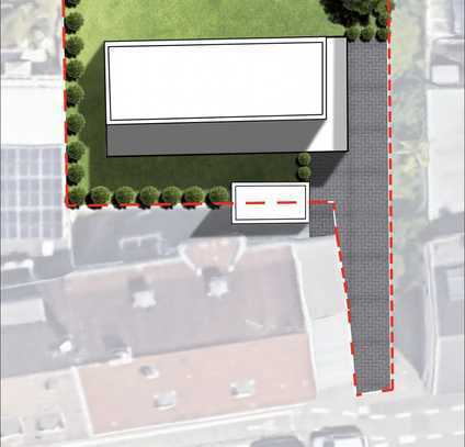 Baugrundstück in Rath-Heumar mit 390 qm**Baugenehmigung für 250 m² Einfamilienhaus oder DHH*Zentral*