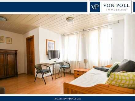 VON POLL | sofort bezugsfrei - möblierte Wohnung mit Tageslichtbad und lichtdurchfluteten Räumen