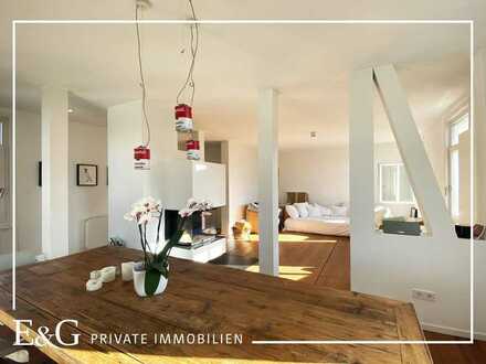 Denkmalgeschützte 3-Zimmer-Maisonette-Wohnung im "Little London Townhouse" Style in Stuttgart-West