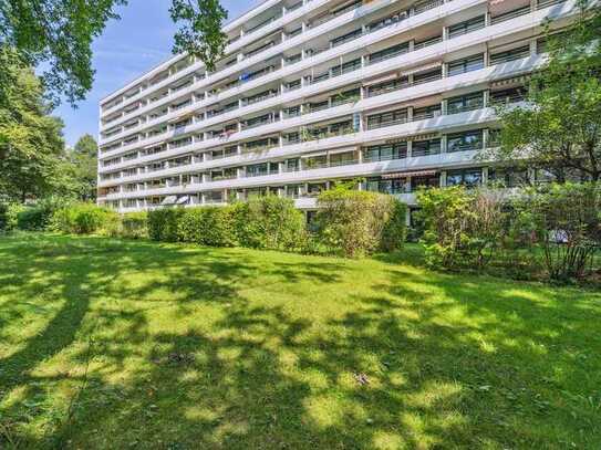 Vermietete 3-Zimmer-Wohnung im 8. Obergeschoss mit herrlichen Blick über München-Johanneskirchen