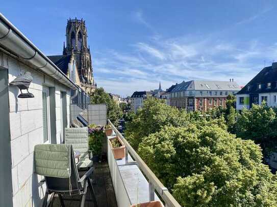 Agnesviertel - urbanes Leben in hübscher, heller und gut geschnittener 3-Zimmer-Wohnung mit Balkonen