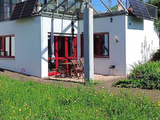 Sonnige 2-Zi.-EG-Wohnung in Kandern-Holzen, Terrasse, ruhig, Aussicht, Garage, Glasfaser, Sauna