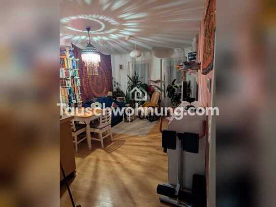 Tauschwohnung: 2,5 Zimmer Whg, 60 qm, mit Terrasse und Garten in Günterstal