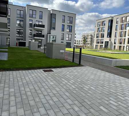 Moderne 3-Zimmer-Neubauwohnung mit Balkon und Einbauküche in Düsseldorf-Heerdt zu vermieten