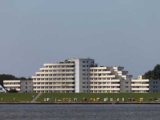 Ferienwohnung in erster Reihe im Haus Nautic mit Schwimmbad und Sauna