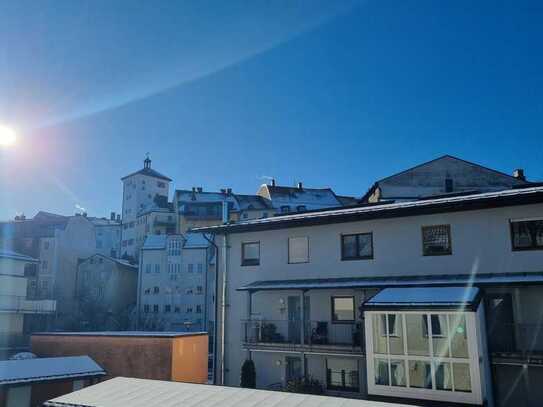 Helle 2 Zimmer Wohnung in Traunstein, 2 Fuß Minuten zum Zentrum