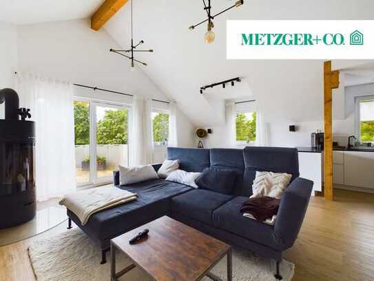 Moderne 4,5-Zimmer-Wohnung mit großzügigem Wohnbereich und großem Balkon