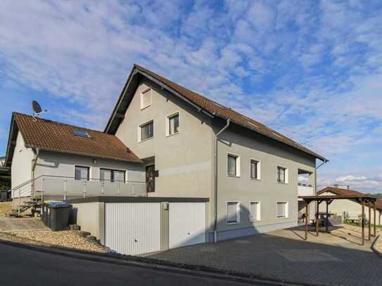 Ort der Gemütlichkeit: Vielseitige 4-Zi.-Erdgeschosswhg. mit Balkon in Namborn-Hirstein