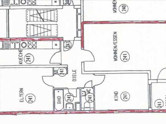 Gut angebundene 72 m² - 3.0 Zi. in Hagsfeld.