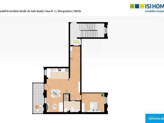 2-Zimmer-Wohnung im ''Markthof Carré'' - WE11b