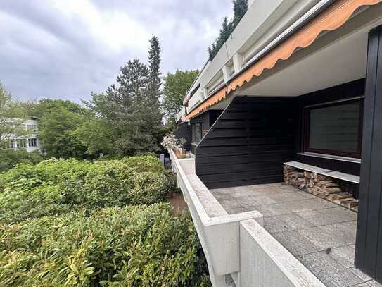 Toplage Harlaching - Helle großzügige 4 Zimmer-ETW mit Terrasse in begehrter ruhiger Wohnlage