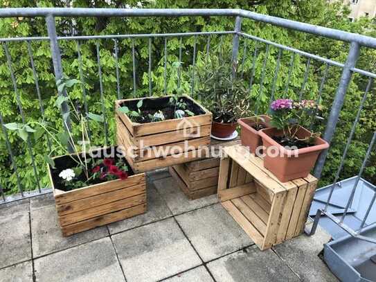 Tauschwohnung: Wunderschöne 3,5 Raum WG mit Dachterrasse und Balkon