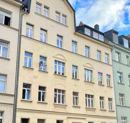 LEIPZIG-NEUSCHÖNEFELD * 3-ZIMMER WOHNUNG mit BALKON im SANIERTEN ALTBAU * VERMIETET * ZENTRAL GEL...