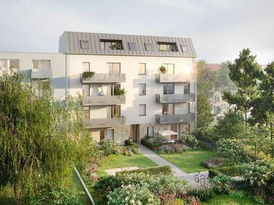 (English below) Moderne 3-Raum-Wohnung (Neubau 2024) mit südlichem Balkon und Einbauküche