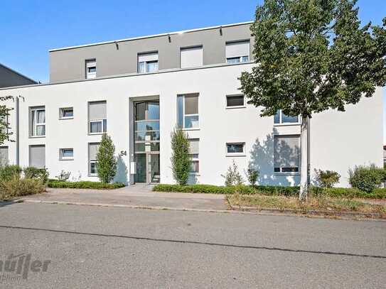 "Hochwertig und Modern" Erdgeschosswohnung Bj.2018 mit Parkett, Tiefgarage und Loggia in Rottenburg