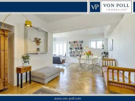 Charmante und familienfreundliche Altbauwohnung mit Weitblick in Rheinnähe