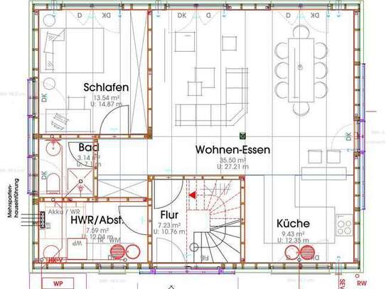 2-Zimmer-Erdgeschosswohnung mit Garten und EBK in Stelle