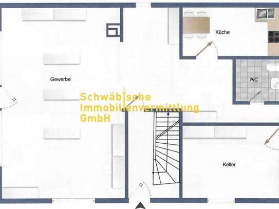 Büro-, Praxis-, Gewerbefläche, 2 x Stellplätze, Wärmedämmung, *gute Rendite*, Selbstnutzung möglich