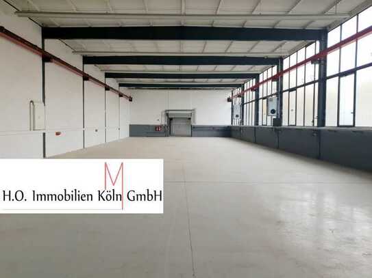 Moderne Hallen-, Lager- und Werkstattflächen mit Büro, Rampe und Kran