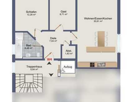 71 m² WOHNUNG IN TOP LAGE AM WALDRAND!