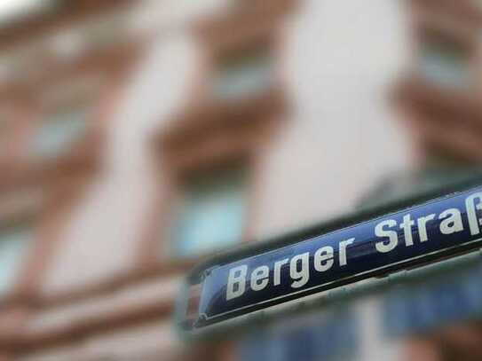 Nähe Berger Straße: Für Selbstnutzer geeignete, helle 2 Zi.-Wohnung m. Balkon u. Wohnküche