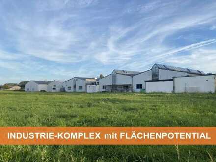 TOP-BAUSUBSTANZ ::: INDUSTRIE-KOMPLEX mit VIEL FLÄCHENPOTENTIAL