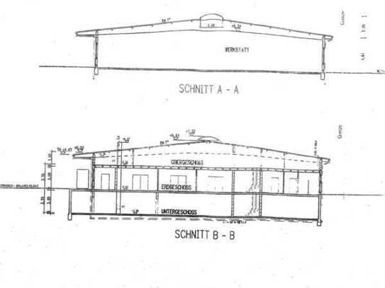 Nahe der A 9
Werkstatt / Lager mit Rampe