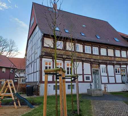 moderne Singlewohnung in historischem Gebäude