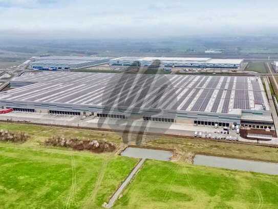 PROVISIONSFREI ✓ LOGISTIK-NEUBAU ✓ 50.000 m² / teilbar ✓ viele Rampen ✓ 12 m Höhe ✓