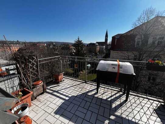 Charmante Maisonette-Wohnung mit Balkon und Stellplatz in zentrumsnaher Lage