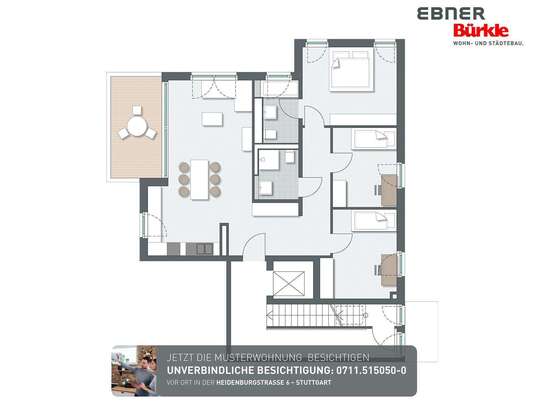 4-Zimmer-Wohnung im Obergeschoss | 6C.3