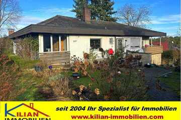 KILIAN IMMOBILIEN! BUNGALOW MIT 160 M² IM EG + ELW MIT 67 M² AUF 1.313 M² GST IN KLEINABENBERG