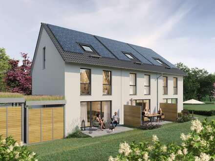 Sparen Sie sich die Nebenkosten: Energieeffizientes Eckhaus mit Wärmepumpe und PV-Anlage