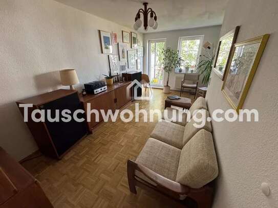 Tauschwohnung: 1,5 Zi Wohnung mit Parkett, Balkon und ruhiger Lage