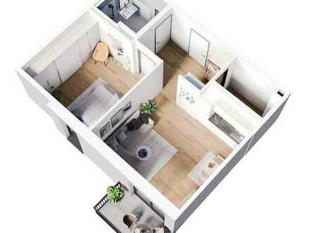 Attraktives 2-Zimmer-Apartment für Senioren im 4. OG - Halle City
