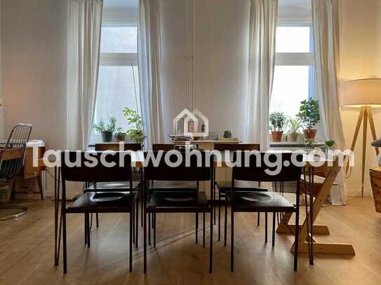 Tauschwohnung: Gemütliche 3 Zimmer Wohnung im Bergmannkiez