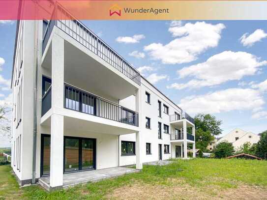 Hochwertige 4-Zimmerwohnung mit Südbalkon + Stellplatz - Neubau am Kalksee